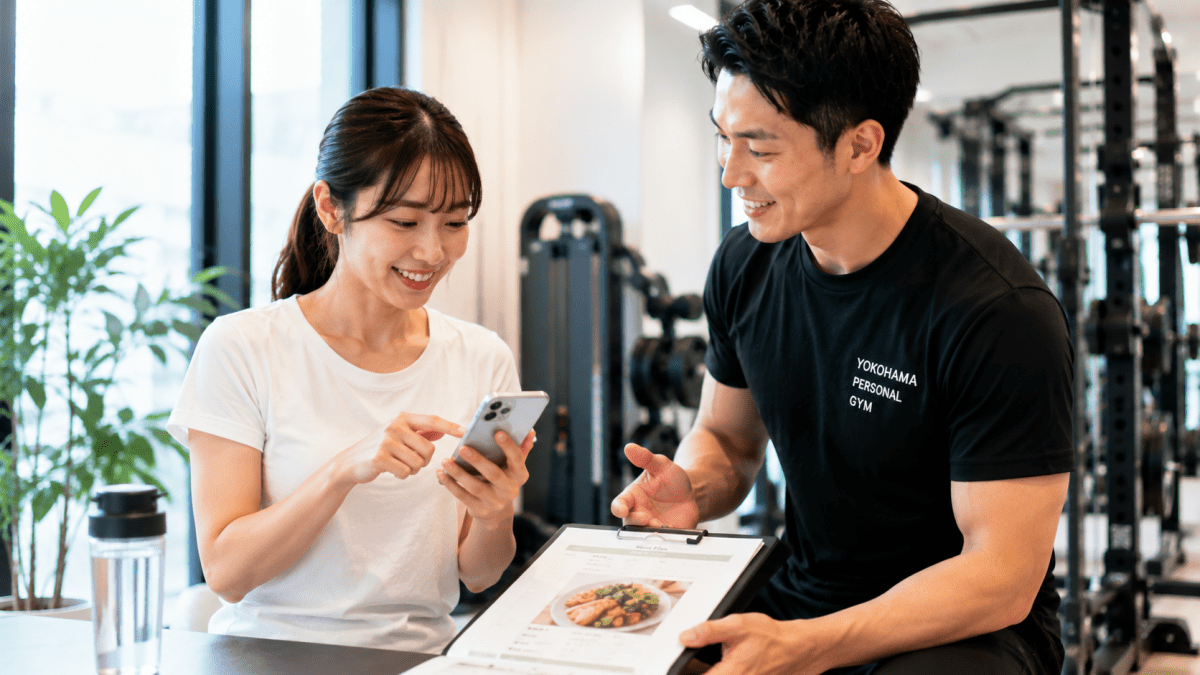 24/7Workout横浜の食事サポートイメージ