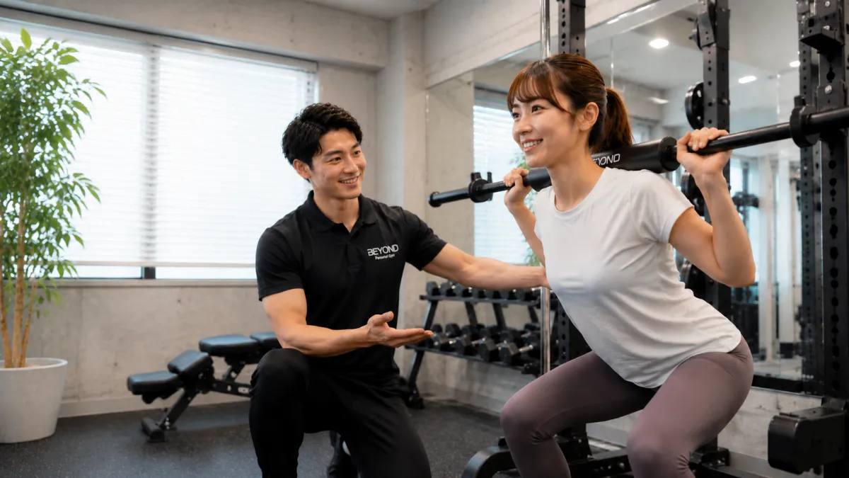 エクササイズコーチ横浜の都度払いトレーニングイメージ